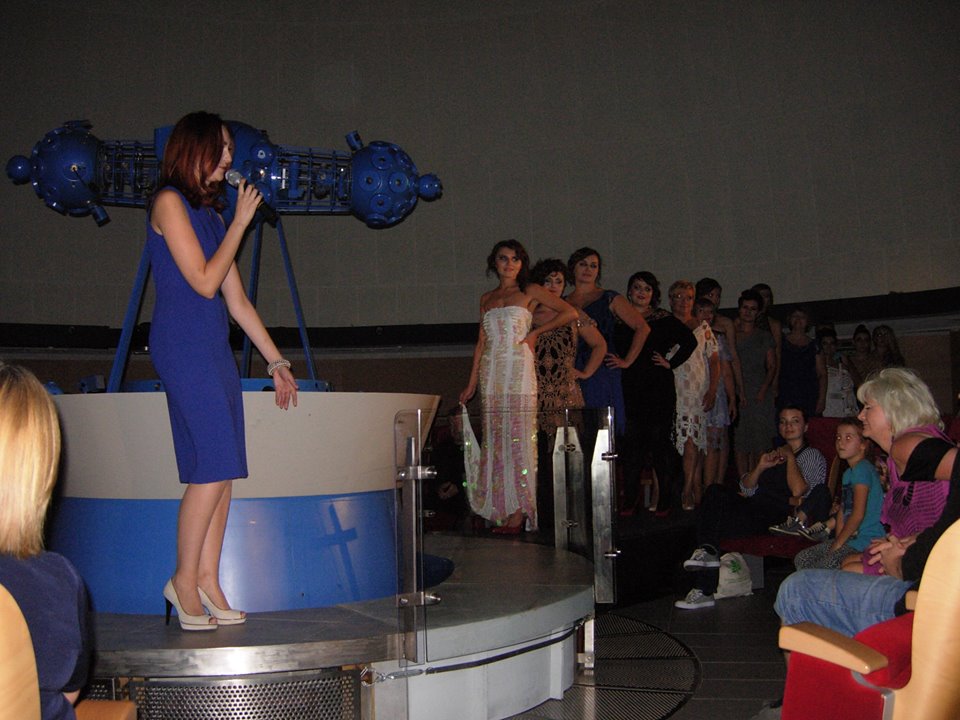 Pokaz mody w olszty+äskim Planetarium, Warmianki, 2014. Pokaz mody w olsztyńskim Planetarium, Warmianki, 2014.
