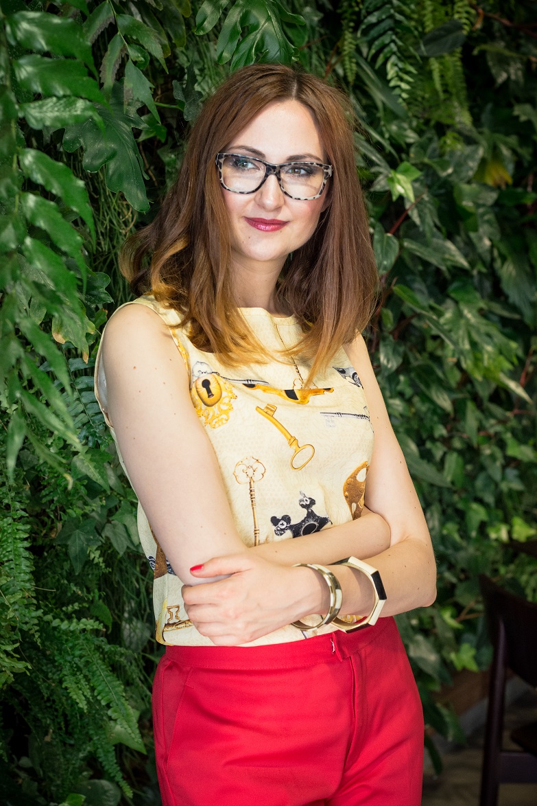 Osobista stylistka Izabela Jabłonowska, sesja zdjęciowa na Stylowym Blogu